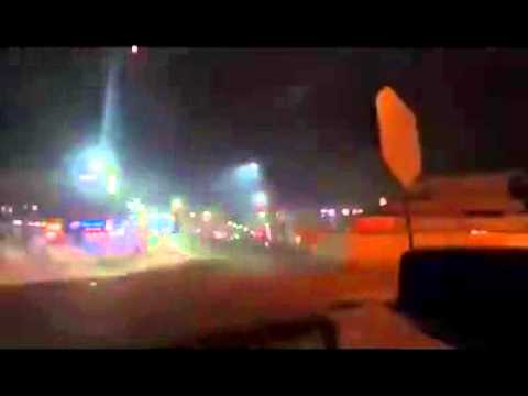 لحظة الهجوم علي كمين بمدينة السادات اليوم بالمنوفيه و فرار الحملة هربا من المناضلين