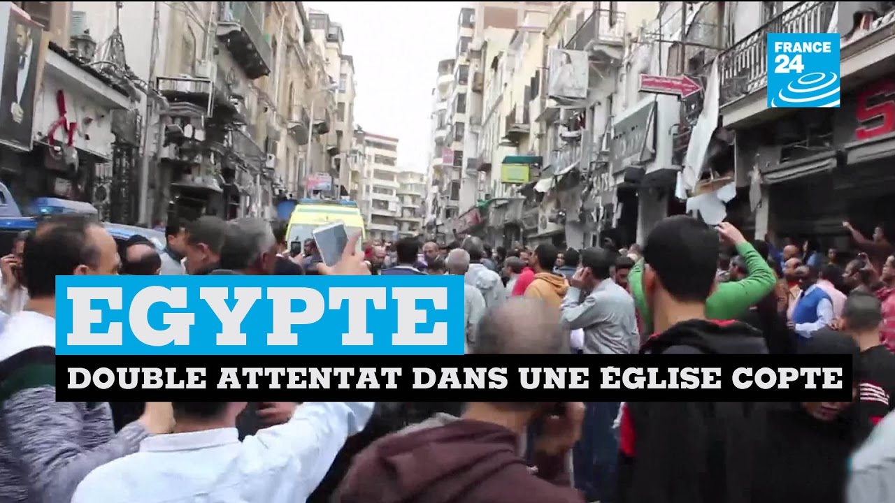 Egypte : double attentat dans des églises coptes