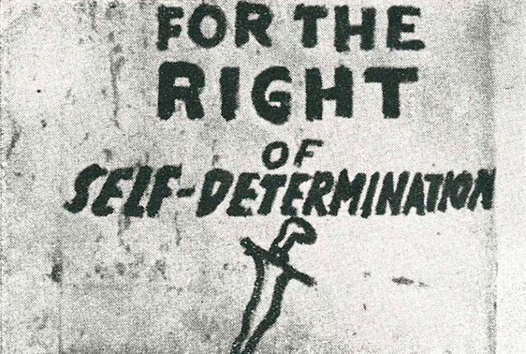 THE RIGHT OF SELF-DETERMINATION