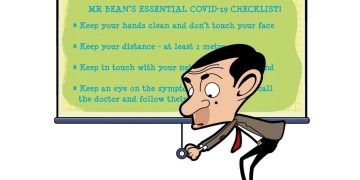 كوفيد-19: منظمة الصحة تتعاون مع الشخصية الكوميدية “ميستر بين” للتذكير باليقظة لمحاربة المرض القاتل