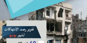 Monitoring report on violations during June 2018 in Taiz