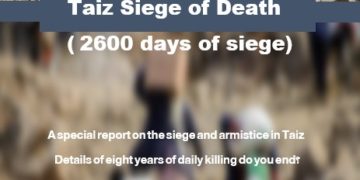 Taiz.. Siege of death (2600 days of siege)