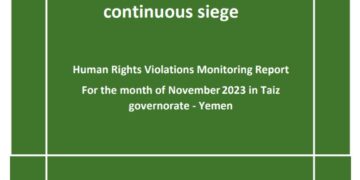 A truce of death and a continuous siege – November 2023