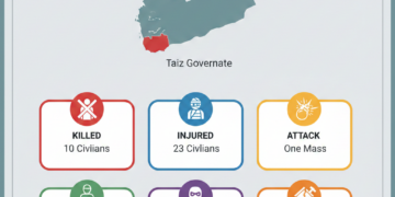 Taiz … Between disease shelling, and siege – Second quarter 2025